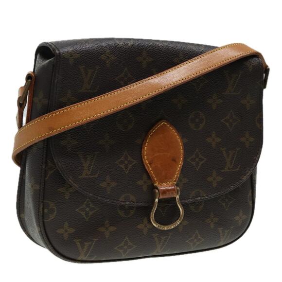 LOUIS VUITTON Monogram Saint Cloud GM Shoulder Bag M51242 - Picture 1 of 16